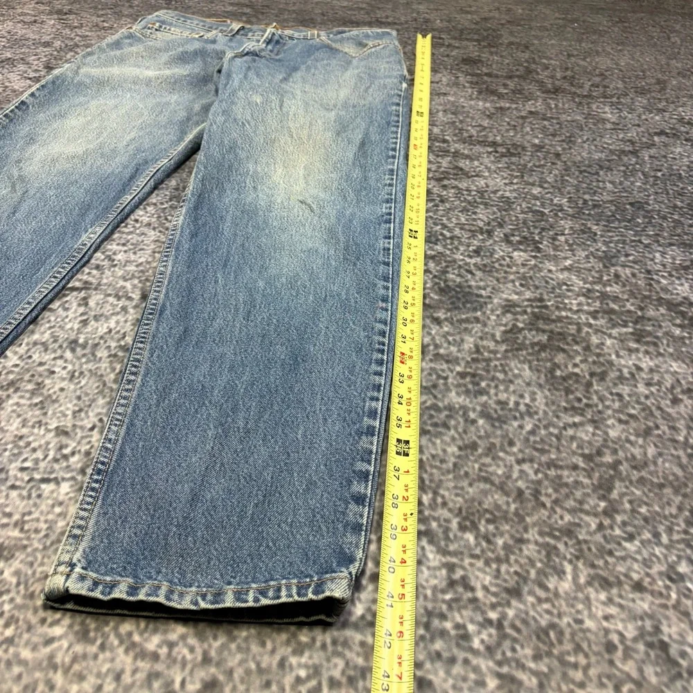 Vintage 90s Levi's 550 Jeans Relaxed Fit Mens 34x31 Blue Straight Leg Denim